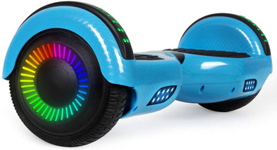 Hoverboard, UL2272 Certified, with Bluetooth and Colorful Lights Self Balancing Scooter (Carbon Black)