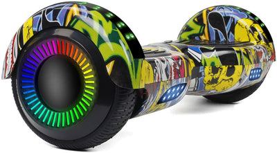 Hoverboard, UL2272 Certified, with Bluetooth and Colorful Lights Self Balancing Scooter