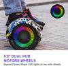 Hoverboard, UL2272 Certified, with Bluetooth and Colorful Lights Self Balancing Scooter - Street Style