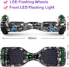 Hoverboard, UL2272 Certified, with Bluetooth and Colorful Lights Self Balancing Scooter - Tire