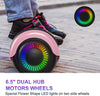 Hoverboard, UL2272 Certified, with Bluetooth and Colorful Lights Self Balancing Scooter - Watermelon