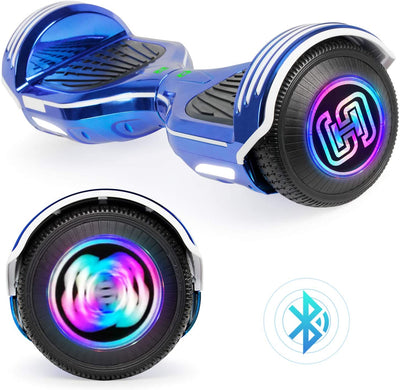 Hoverboard, UL2272 Certified, with Bluetooth and Colorful Lights Self Balancing Scooter