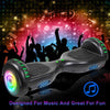 Hoverboard, UL2272 Certified, with Bluetooth and Colorful Lights Self Balancing Scooter