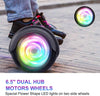 Hoverboard, UL2272 Certified, with Bluetooth and Colorful Lights Self Balancing Scooter