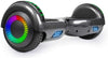 Hoverboard, UL2272 Certified, with Bluetooth and Colorful Lights Self Balancing Scooter (Blue+Grey)