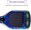 Hoverboard, UL2272 Certified, with Bluetooth and Colorful Lights Self Balancing Scooter - Galaxy blue