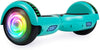 Hoverboard, UL2272 Certified, with Bluetooth and Colorful Lights Self Balancing Scooter - Green