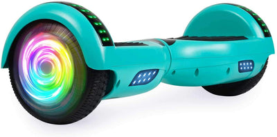 Hoverboard, UL2272 Certified, with Bluetooth and Colorful Lights Self Balancing Scooter (Carbon Black)