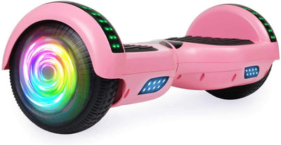 Hoverboard, UL2272 Certified, with Bluetooth and Colorful Lights Self Balancing Scooter ( Yellow+Grey)