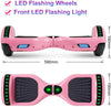 Hoverboard, UL2272 Certified, with Bluetooth and Colorful Lights Self Balancing Scooter - Pink