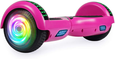 Hoverboard, UL2272 Certified, with Bluetooth and Colorful Lights Self Balancing Scooter ( Yellow+Grey)