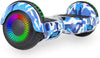 Hoverboard, UL2272 Certified, with Bluetooth and Colorful Lights Self Balancing Scooter